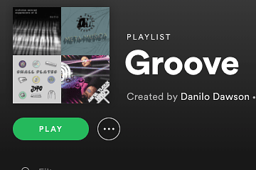 Spotify Playlist para estudiantes - Laidback (y similares) Groove