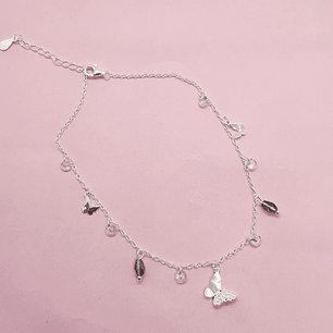 Tobillera chiches Mariposa