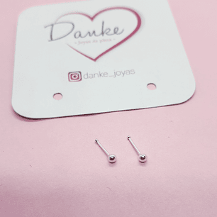 Aros piercing bolita