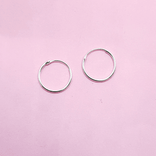 Aros Argolla 16mm , 1,5mm grosor