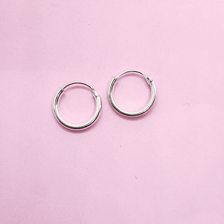Aros Argolla 14mm , 2mm grosor 1