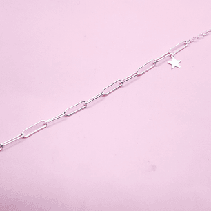 Pulsera eslabones estrella