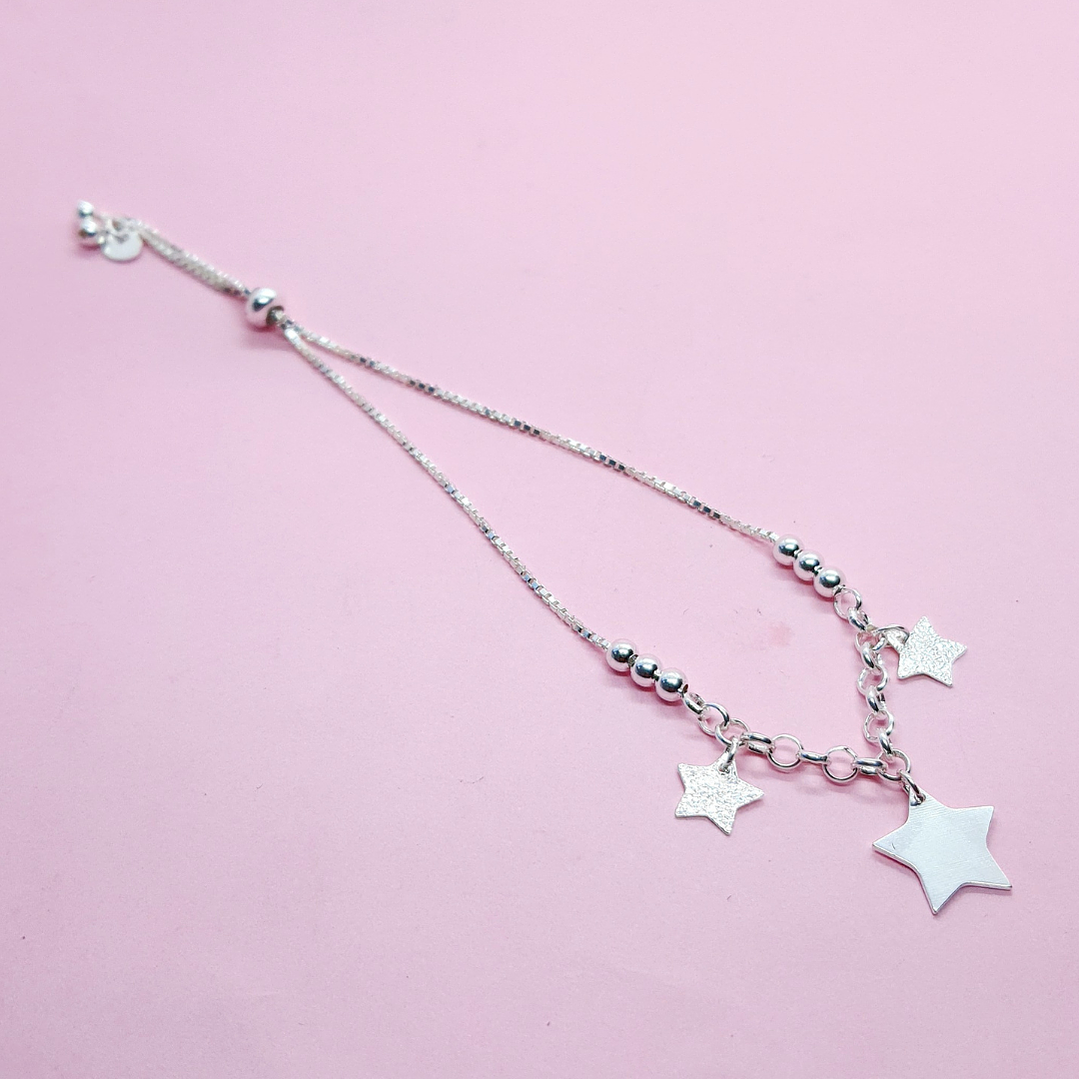 Pulsera Ajustable estrellas 1