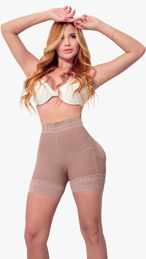 short Faja Moldeador Levanta Glúteos de Talle Alto - NAL70014JS