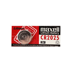 Pila CR2025 3V MAXELL c/u