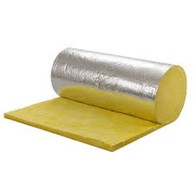 Rollo Aislación c/foil para ducto 28,8m2 x2.5 c/u