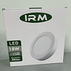 FOCO PANEL LED 18W LUZ FRIA IRM C/U