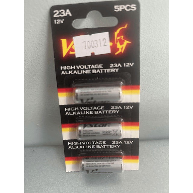 Bateria 23A 12V (c/u)