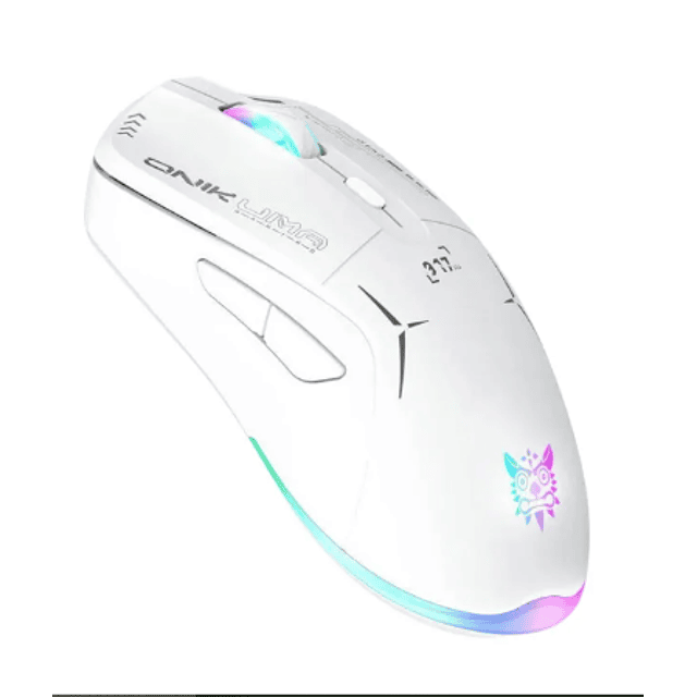 Mouse Inalambrico Gamer Blanco CW917 Dual
