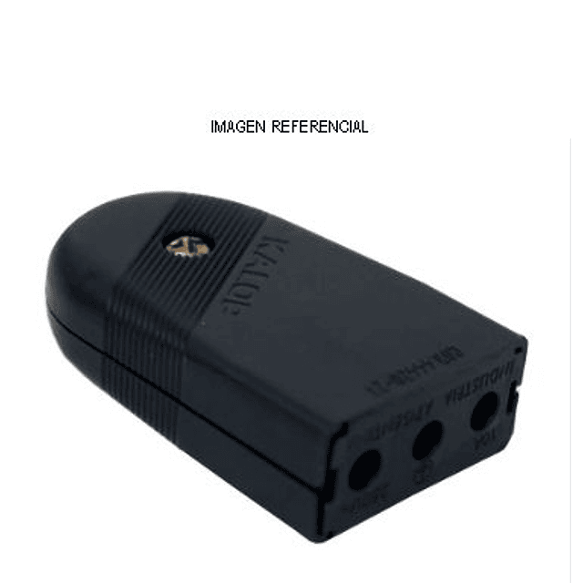 Enchufe Hembra Volante 10A 2P+T Kalop (c/u)