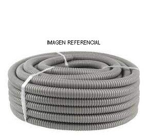 Conduit Flexible Metalico/PVC Gris 32MM Exterior x MT