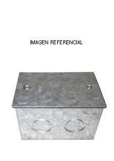 CAJA ELECTRO GALVANIZADA 100X65X65MM C/TAPA CROMPTON