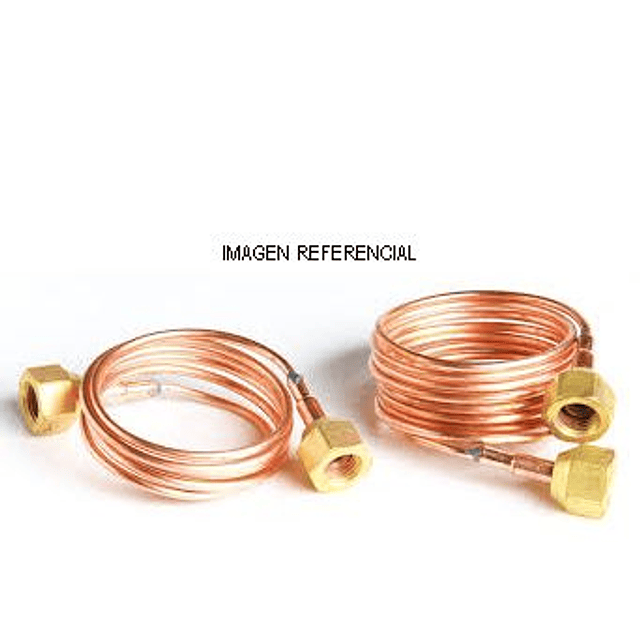 Capilar con Tuerca 1/4 de 1 Mt y 1.5 Mt de Largo (c/u)