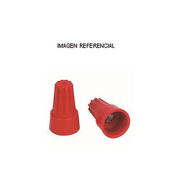 Terminal Cónico Rojo (c/u)