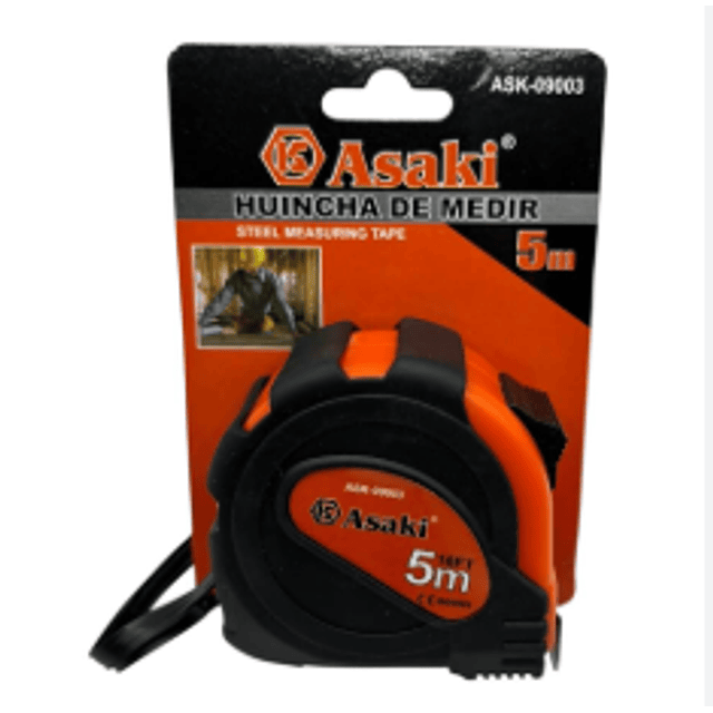 Huincha Medir 5 MTS (c/u)