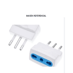 Adaptador Enchufe 250V 10A Blanco