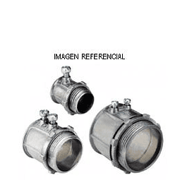 Terminal Recto p/EMT c/tornillo 25mm (c/u)