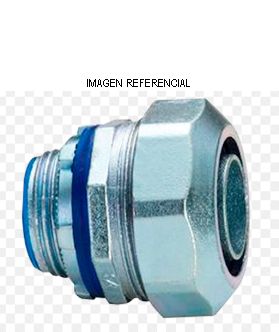 Conector Recto p/Flexible 40mm (c/u)