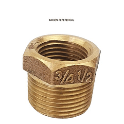 BUSHING BRONCE 3/4x1/2 HE-HI
