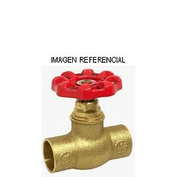 Llave Paso Bronce 1/2" SO (c/u)