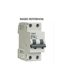  Interruptor Automático 1 Polo +N 25A 10KA C LEXO  
