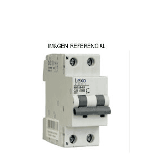  Interruptor Automático 1 Polo +N 25A 10KA C LEXO  