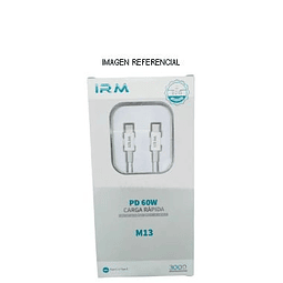 Cable Tipo C Carga Rápida 60W Cable 3000mm
