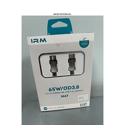 Cable Tipo Iphone Tipo C Carga Rápida 65W Cable1200mm