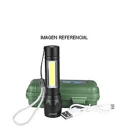 Linterna Led Táctica Recargable USB  (c/u)