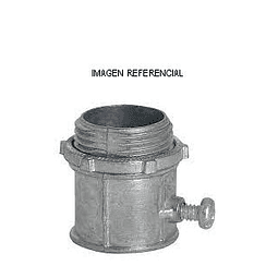 Terminal Recto p/EMT con Tornillo (c/u)