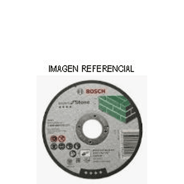 Disco de Corte para Piedra 4 1/2" Grano 30 (c/u)