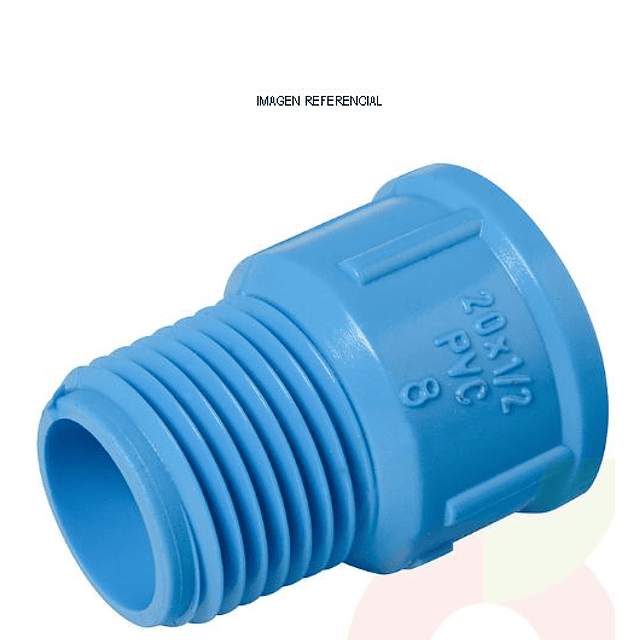 Terminal PVC HI 20x1/2