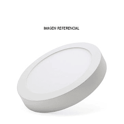 Foco Panel Led Sobrepuesto 24W Luz Fría Redondo IRM (C/U)