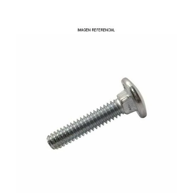 Perno Coche 3/8-16x7" Zincado (04 unidades)