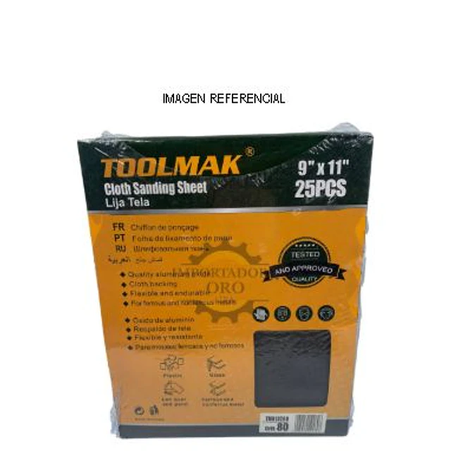 Pliego Lija Metal Grano 120 (C/U)