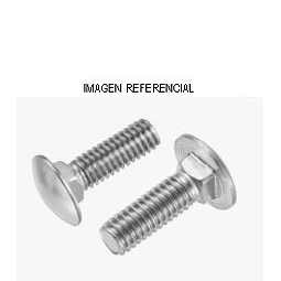 Perno Coche 3/8-16x1" Zincado UNC (100 unidades)