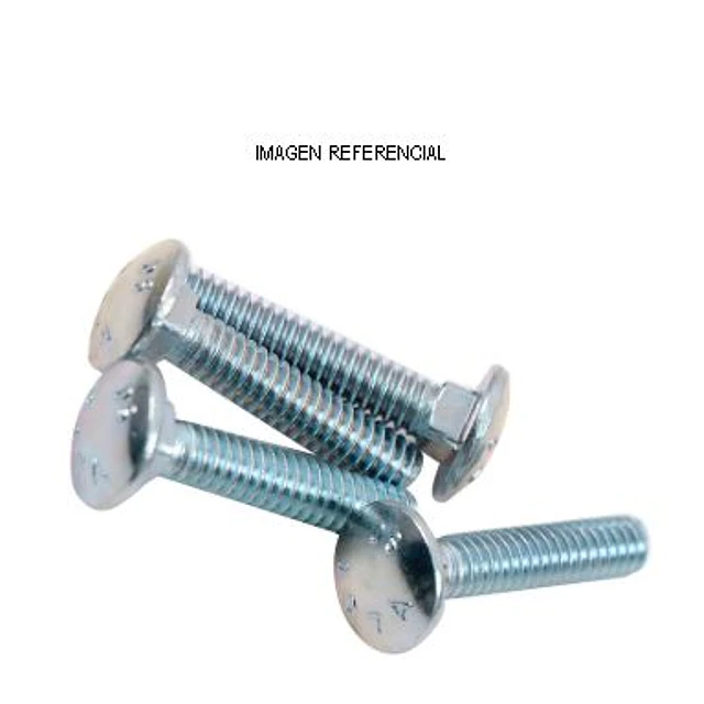 Perno Coche 1/4-20x3 Zincado (100unidades)