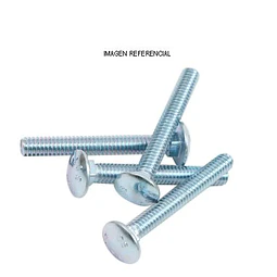 Perno Coche 1/4-20x1" Zincado (100unidades)