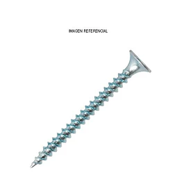 Tornillo Drywall Punta Fina 8x3 (100 unidades)