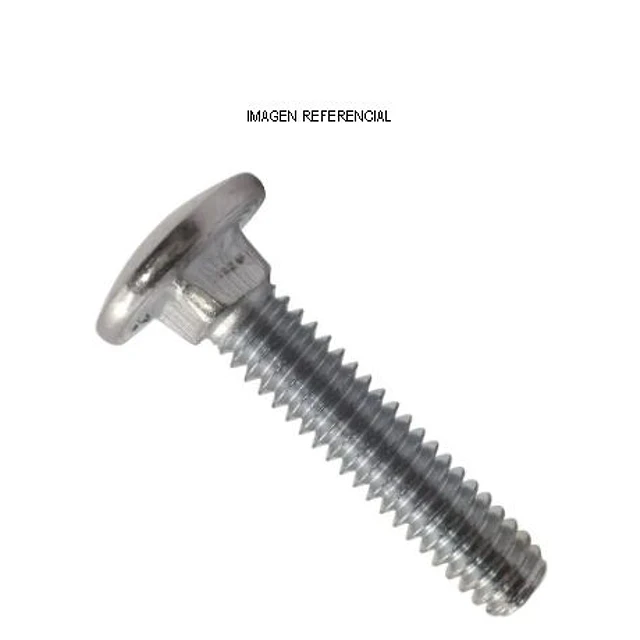Perno Coche 5/16-18x2" Zincado UNC (100 unidades)