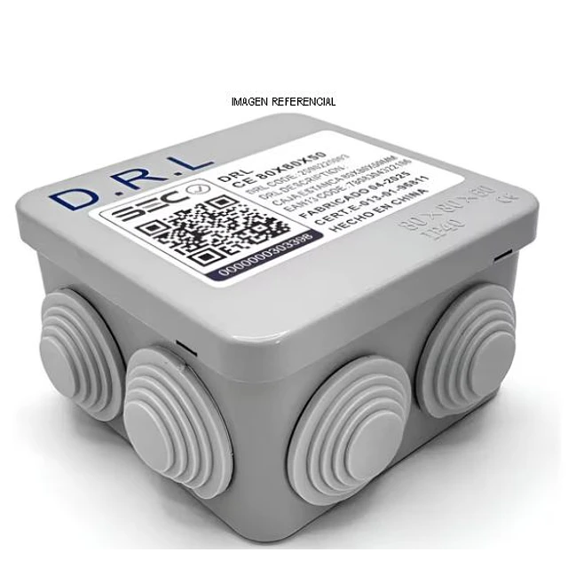 Caja Estanca 80x80x50mm