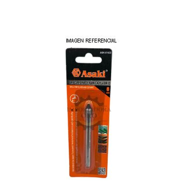 Broca para Cerámica y Vidrio 8mm (c/u)