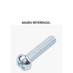 Perno Cab/Redonda Ran. Combinada 1/4-20x2 1/2 ZBR (c/u)