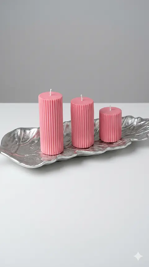 Kit velones rosa