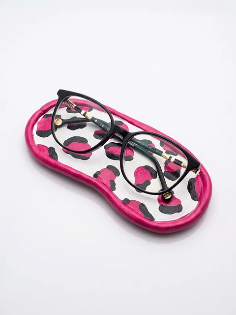 POUSA Óculos | Leopardo Rosa