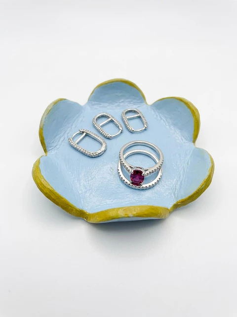 POUSA Essenciais | Flor Azul e Dourada