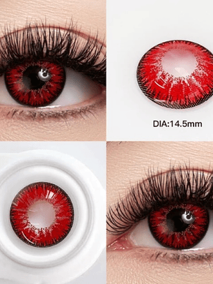 Lentes de Contacto Rojos