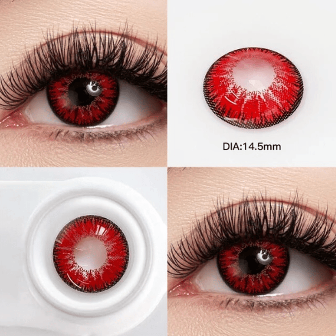 Lentes de Contacto Rojos 1