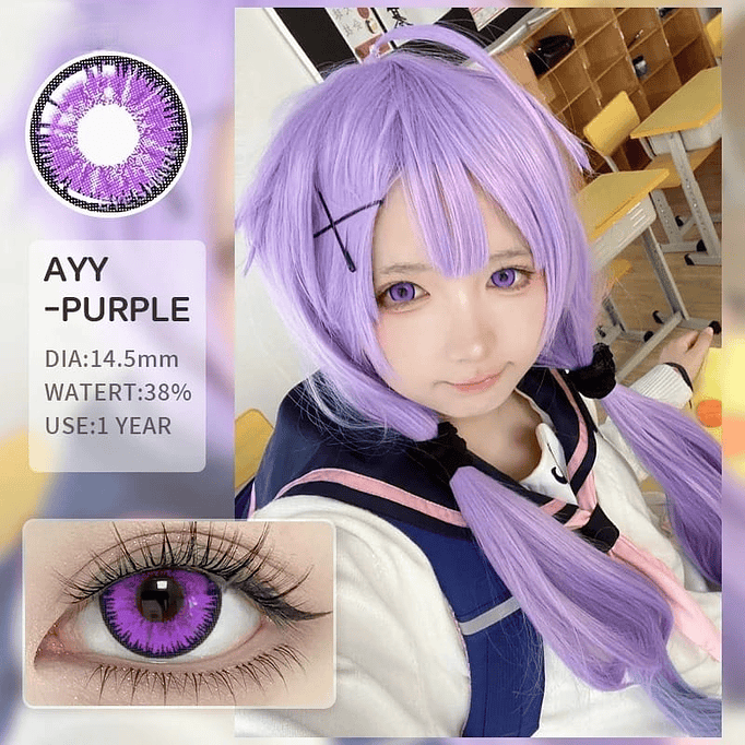 Lentes de Contacto Violeta 2