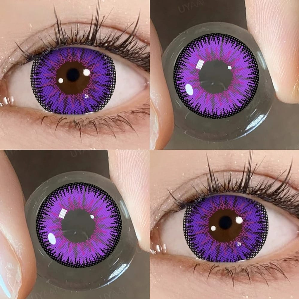 Lentes de Contacto Violeta 4